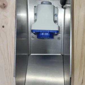 Lock-EE Steckdosensafe CEE Steckdose abschliessbare abschließbare Ladekabel Steckdosentresor Ladesteckdose aufladen laden wallbox abschliessen stellplatz tiefgarage ladeplatz